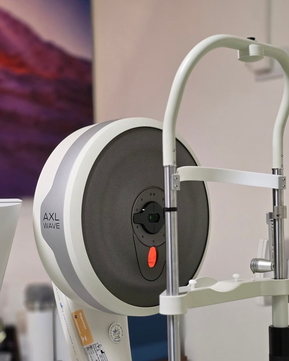 Oculus Pentacam AXL Wave para tomografia da córnea no Instituto VISY